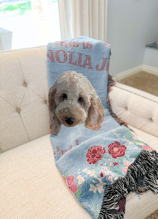 Custom Woven Blanket