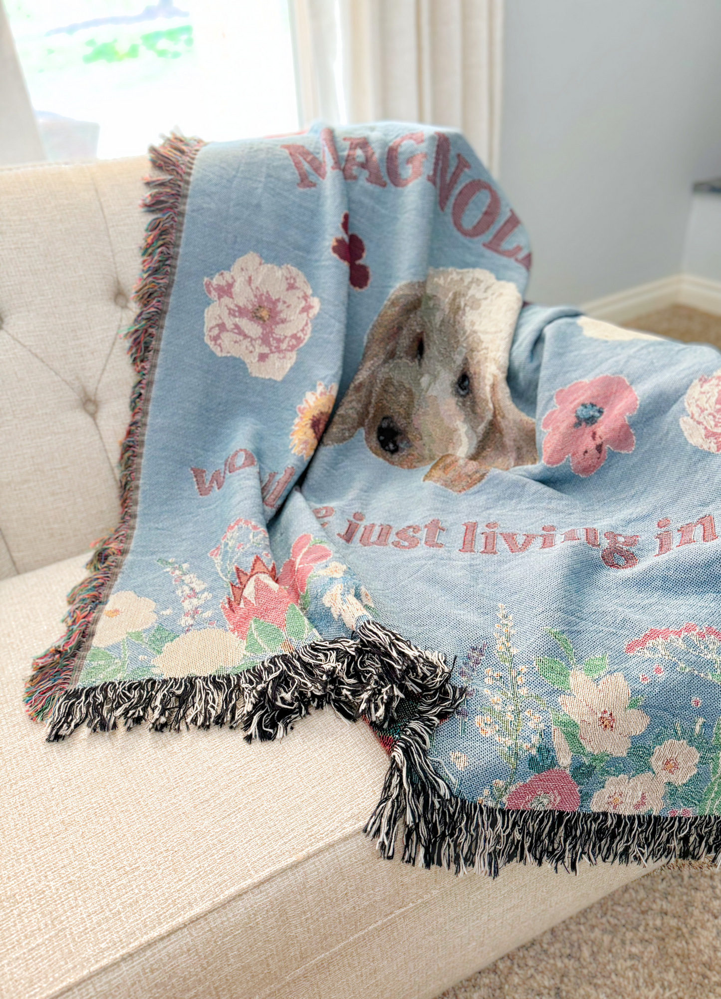 Custom Woven Blanket