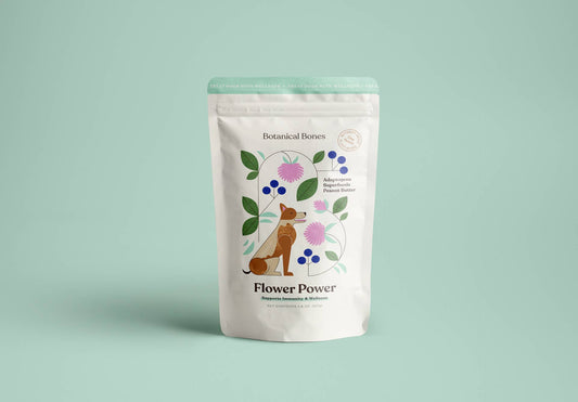 Botanical Bones | Flower Power Cookies - All Natural, Organic Dog Treats