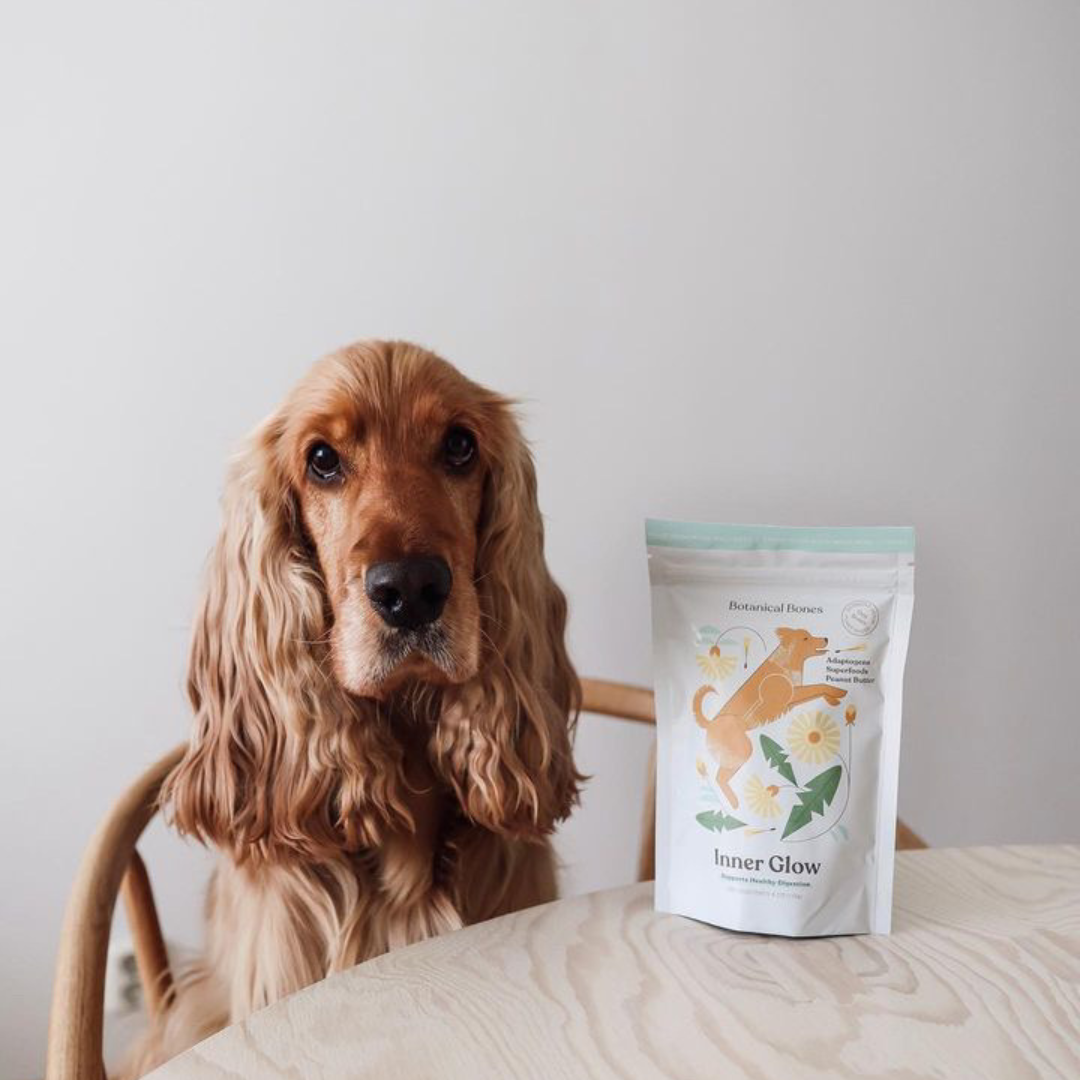 Botanical Bones | Inner Glow Cookies - All Natural, Organic Dog Treats