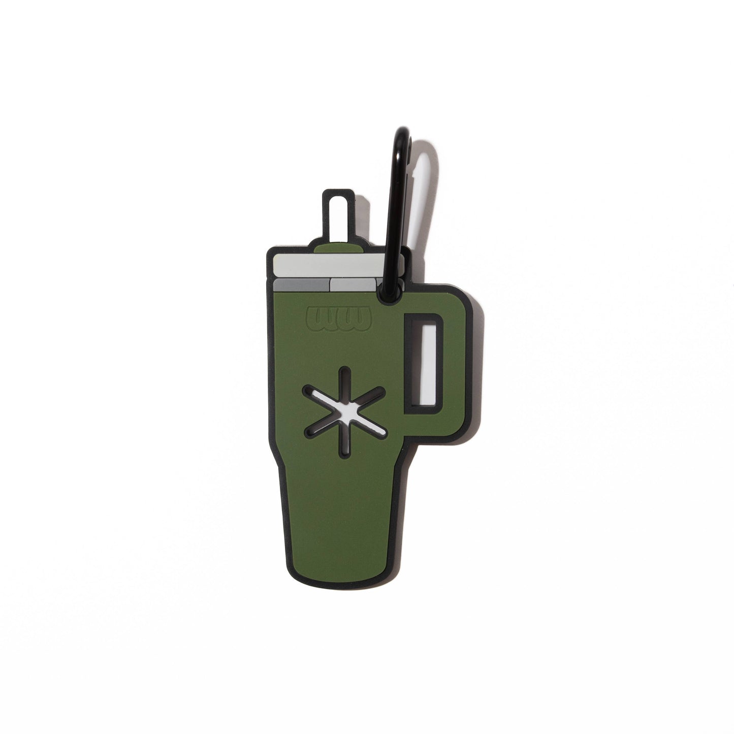 Green Tumbler Used Dog Waste Bag Holder