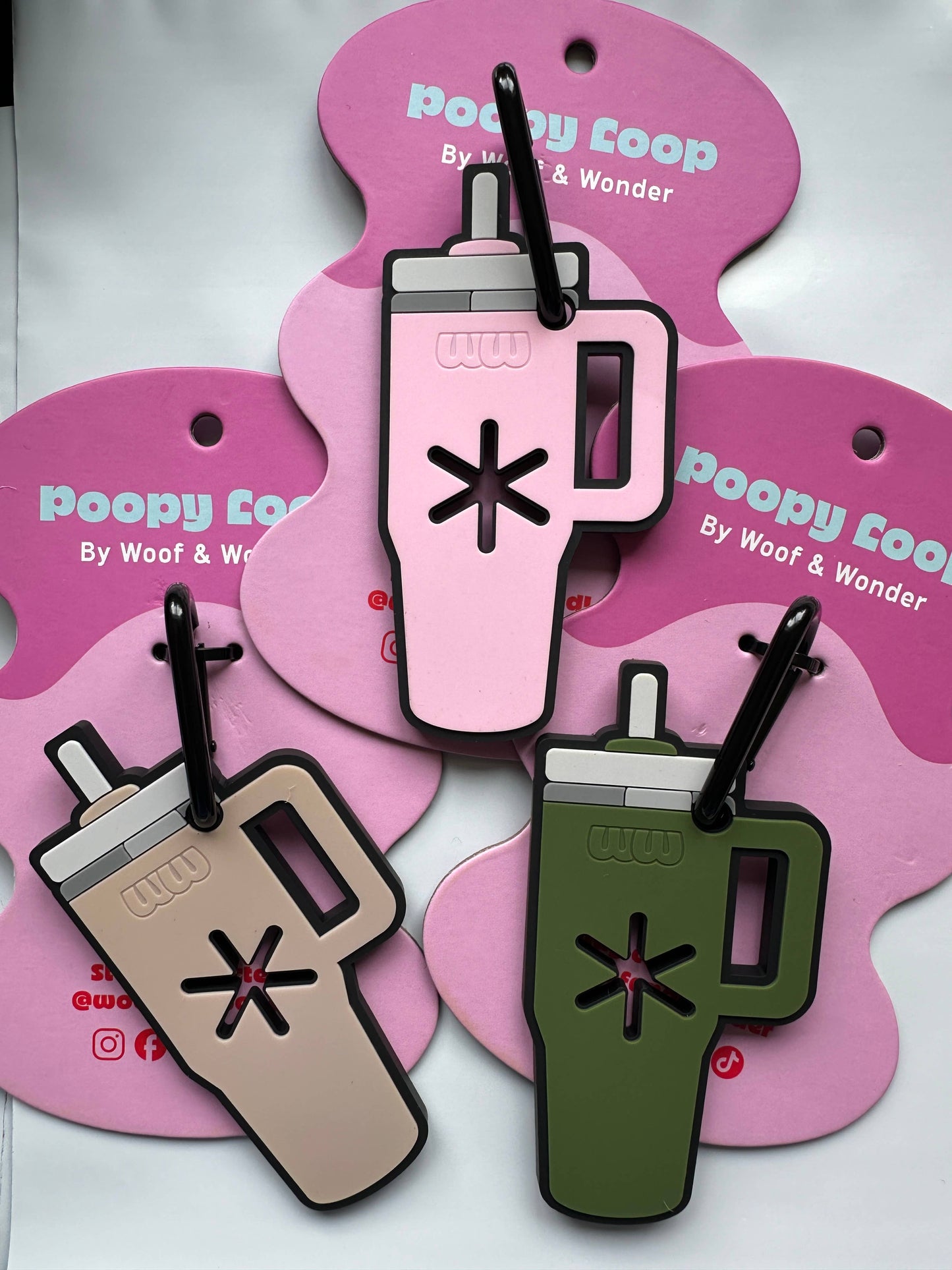 Oat Tumbler Used Dog Waste Bag Holder