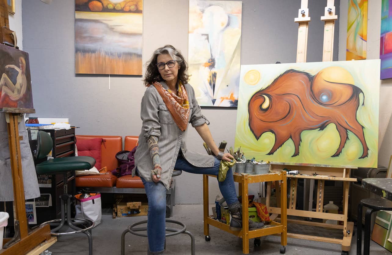 Handker 34" Wild Rag Amelia Bandana