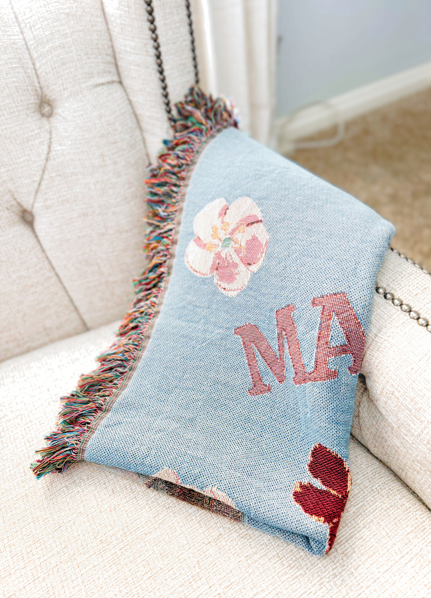 Custom Woven Blanket