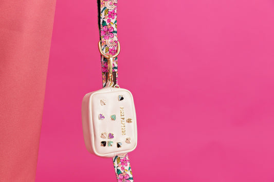 Pink Papyrus Katie Rose Poop Bag Dispenser | Waste Bag Dispenser