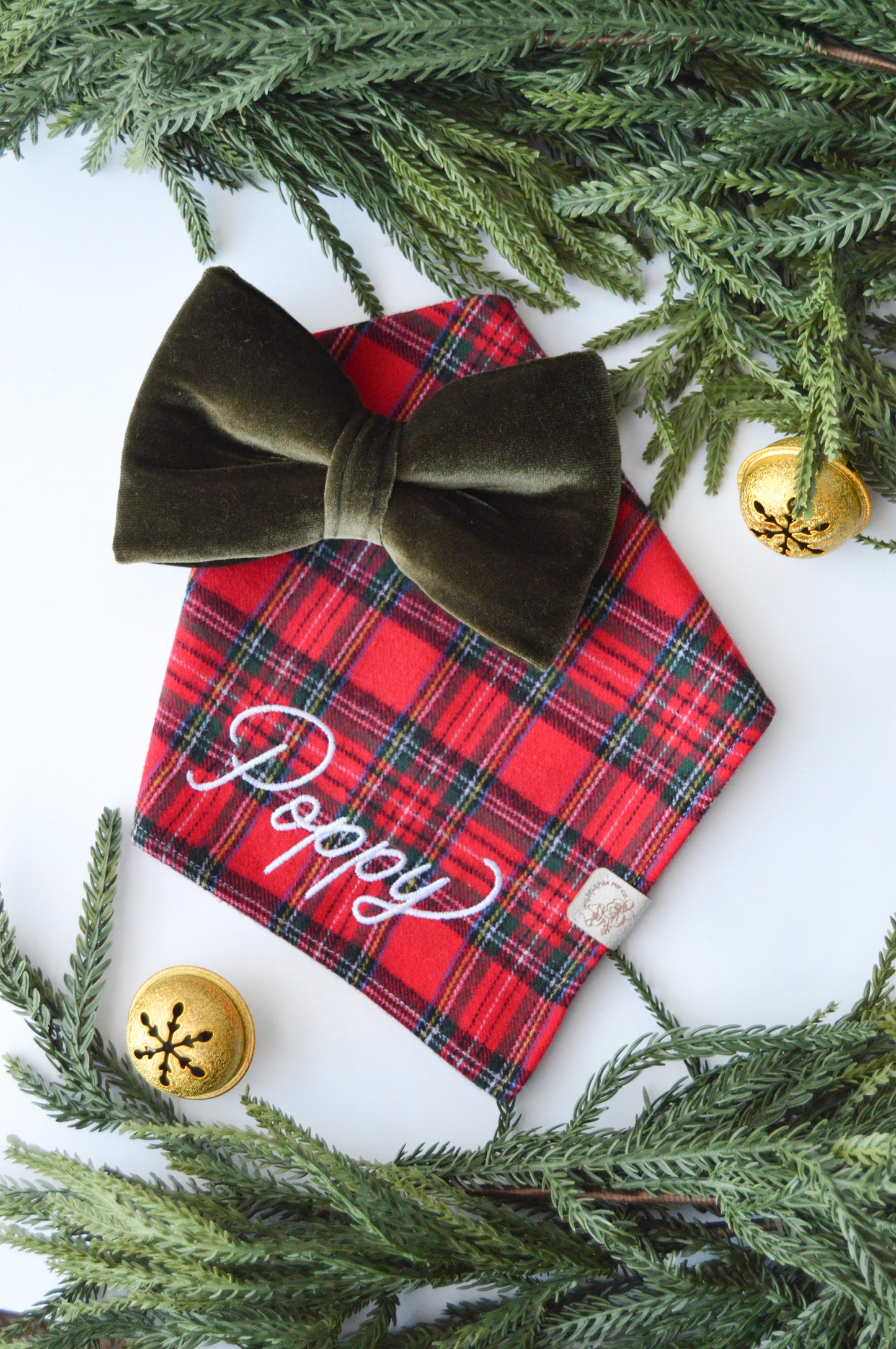 Evergreen Sailor Bow & Bow Tie