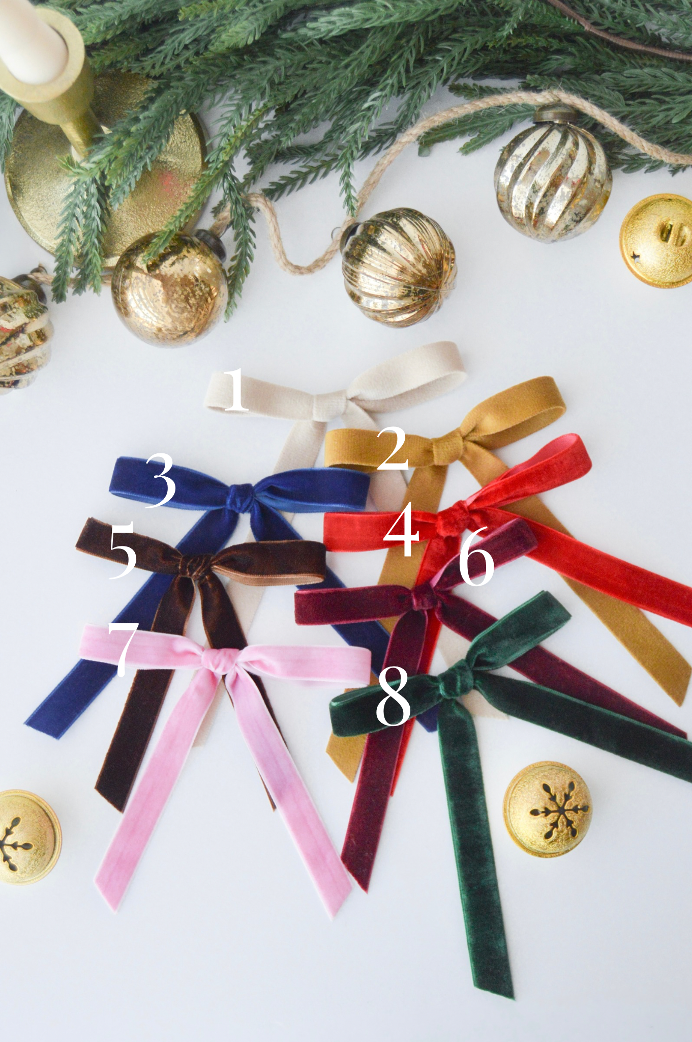 Holiday Hair Bows