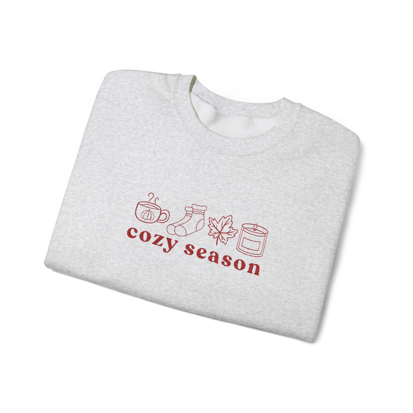 Embroidered | Cozy Season Crewneck