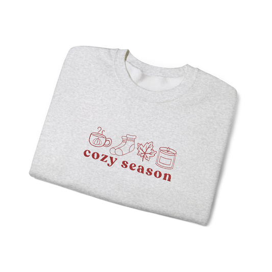 Embroidered | Cozy Season Crewneck
