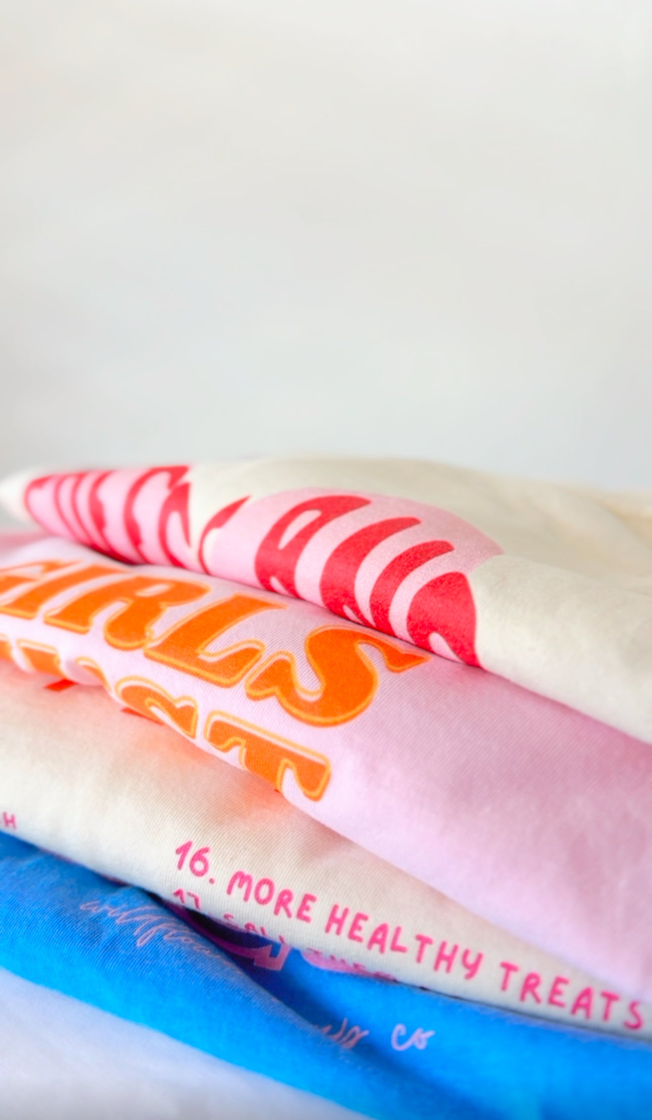 Hot Girls Walk Dogs | Comfort Colors T-Shirt (Pink with Pink Script)