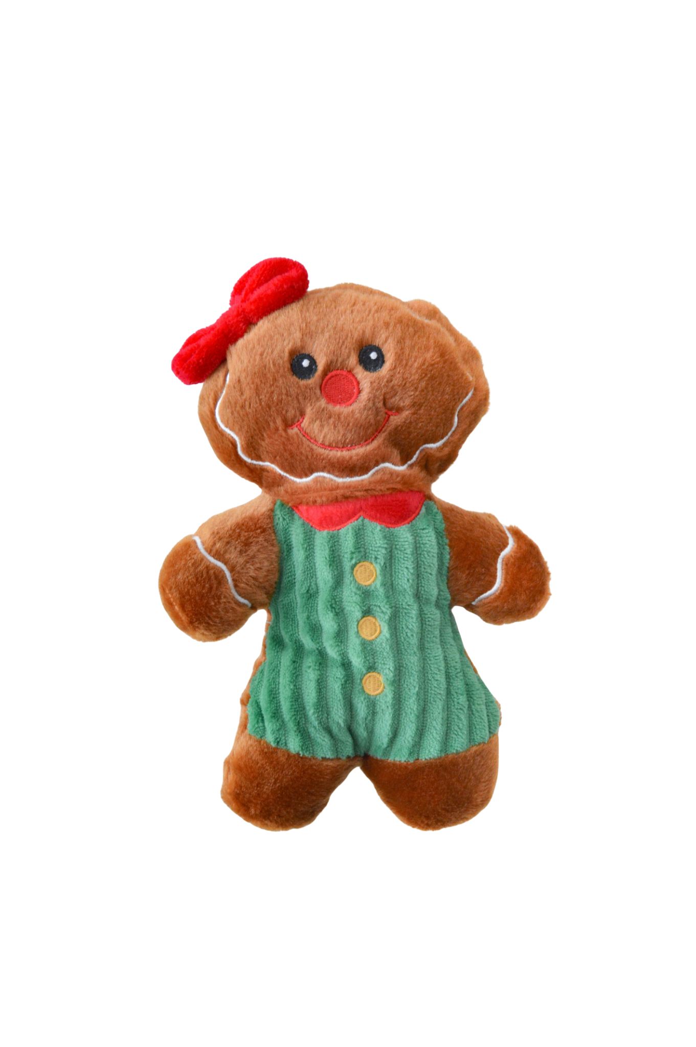 Gingerbread Girl Dog Toy