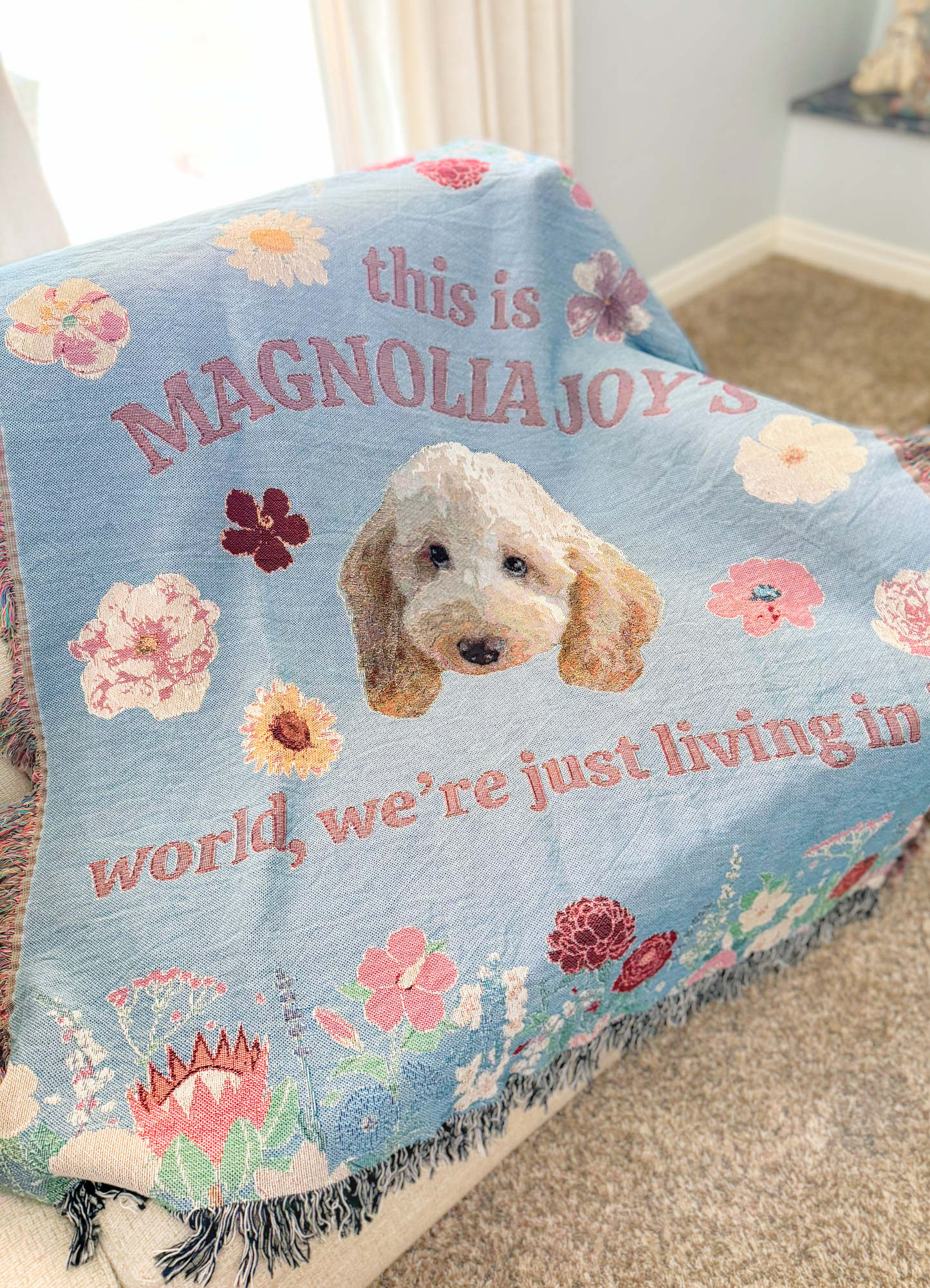 Custom Woven Blanket