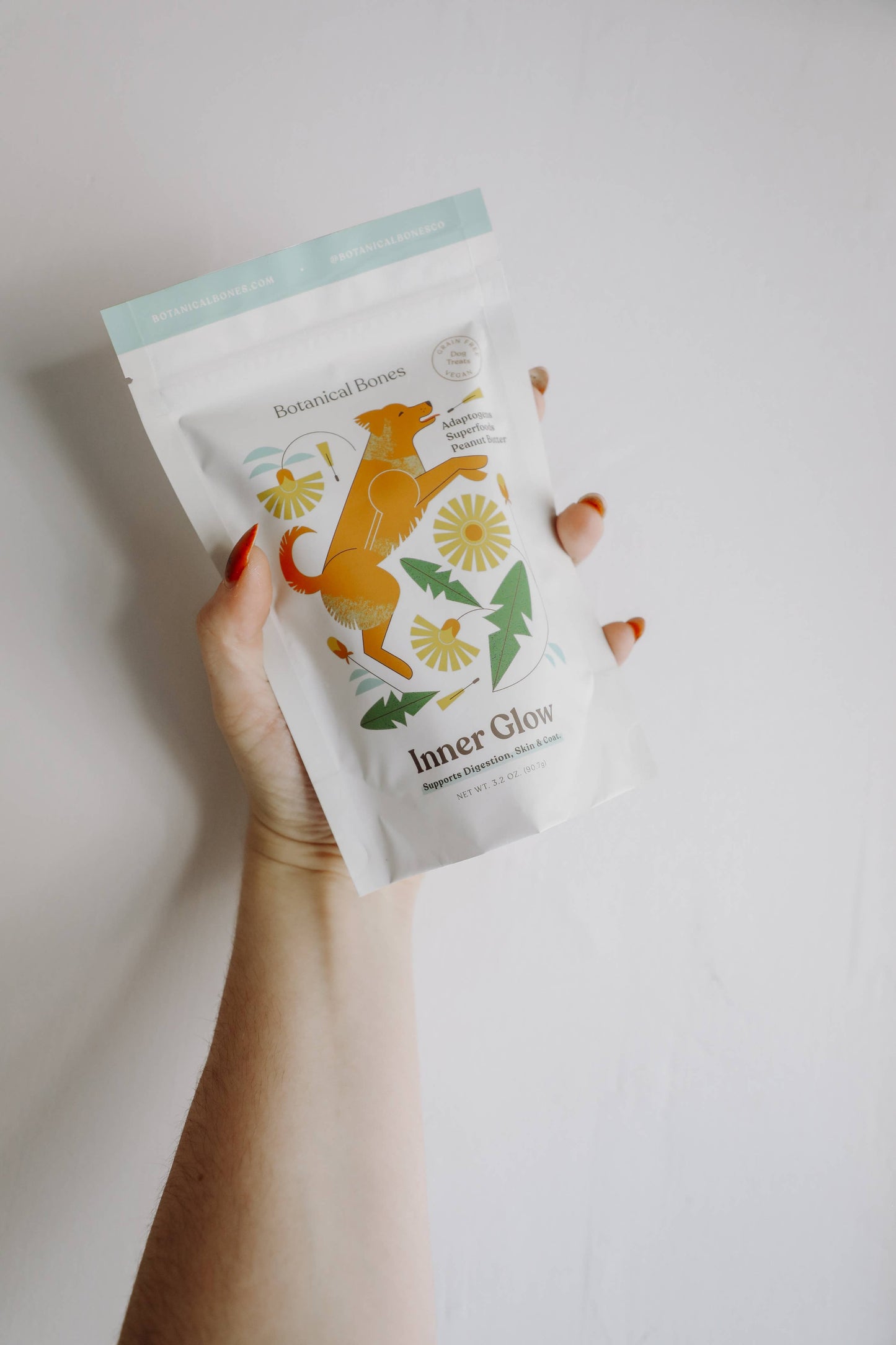 Botanical Bones | Inner Glow Cookies - All Natural, Organic Dog Treats