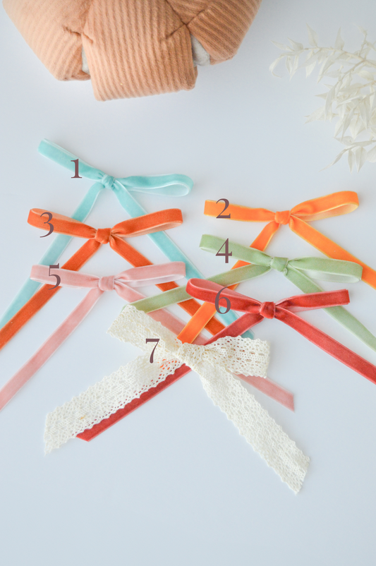 Fall Hair Bows