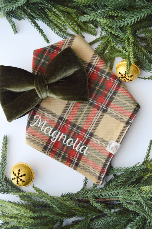 Evergreen Sailor Bow & Bow Tie