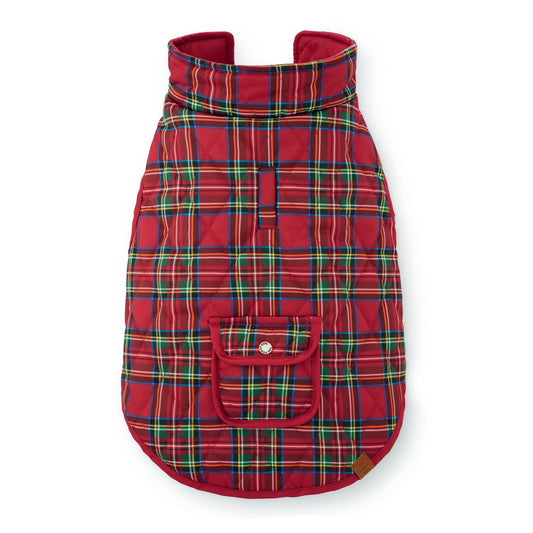 The Foggy Dog | Tartan Reversible Dog Jacket