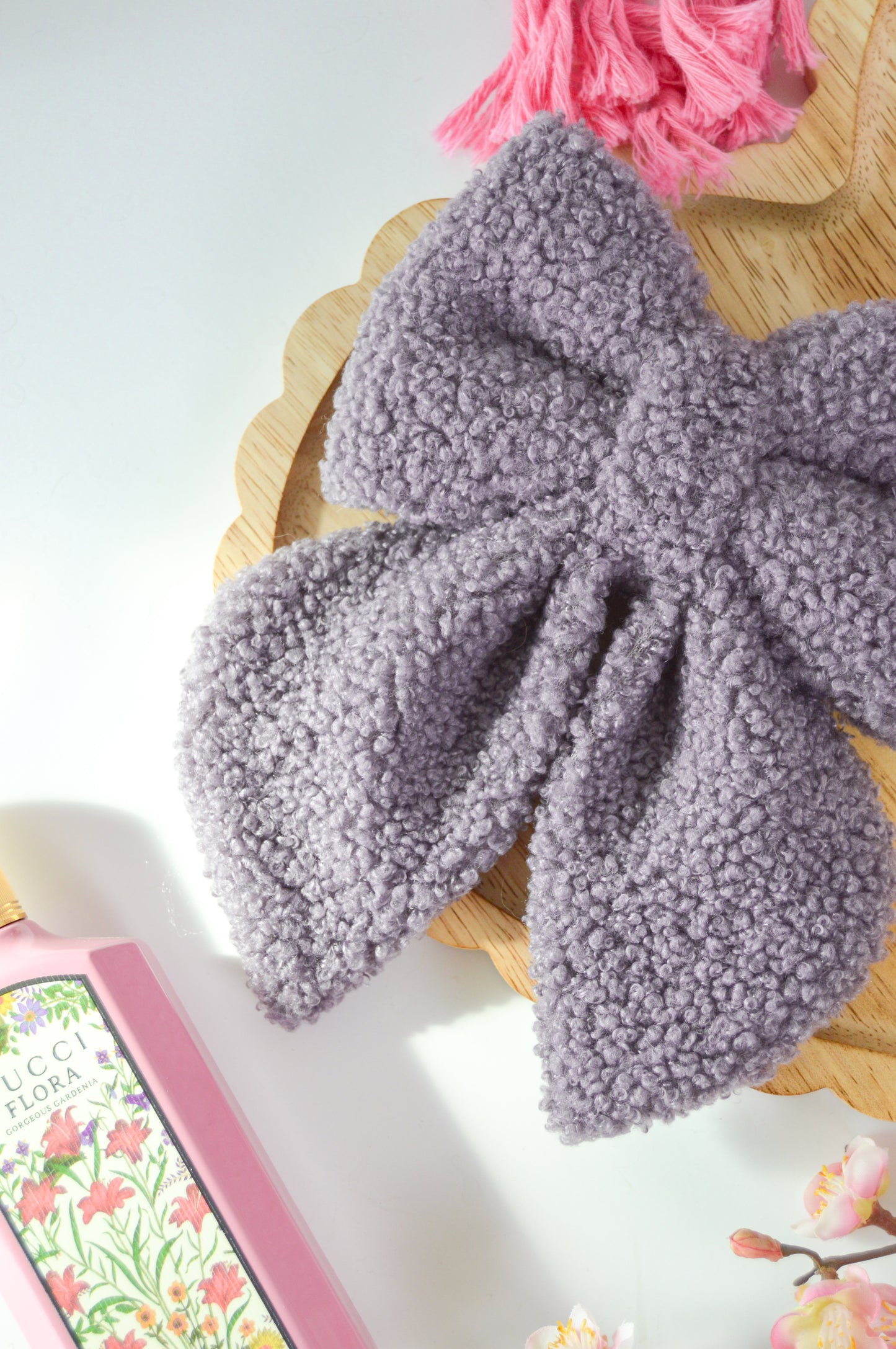 Amethyst Teddy Sailor Bow & Bow Tie