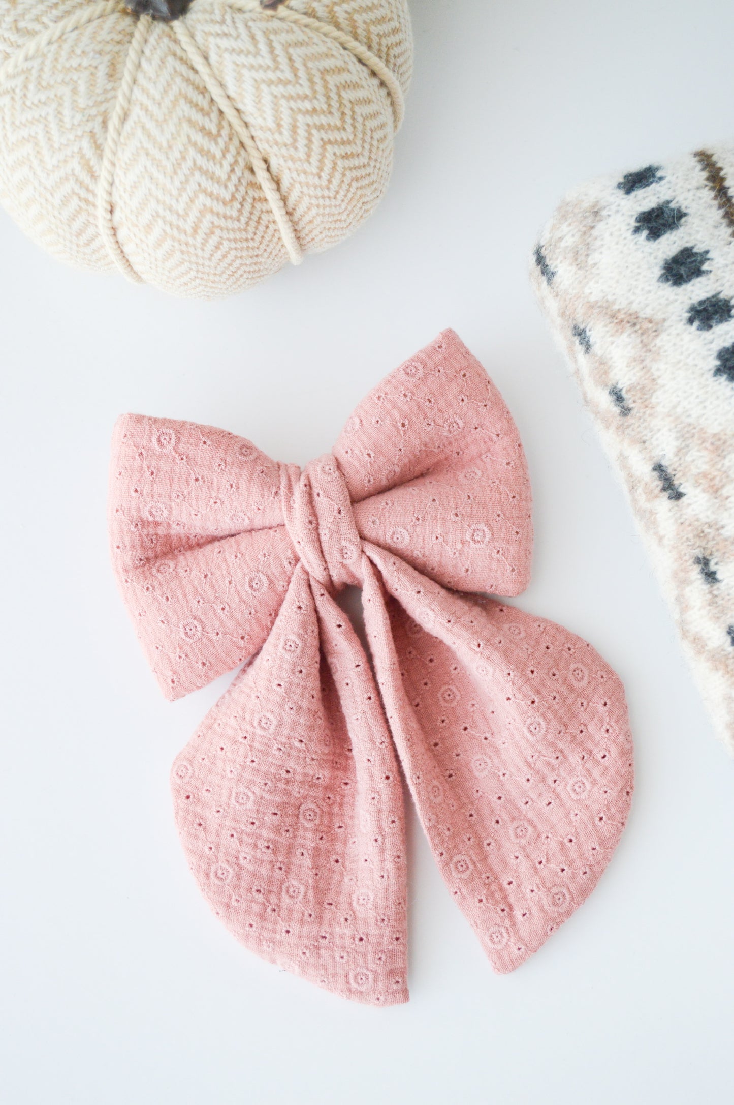 Rosewood Sailor Bow & Bow Tie