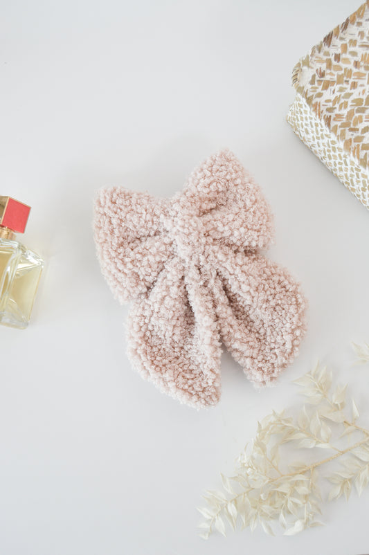 Cloud Sherpa Sailor Bow & Bow Tie