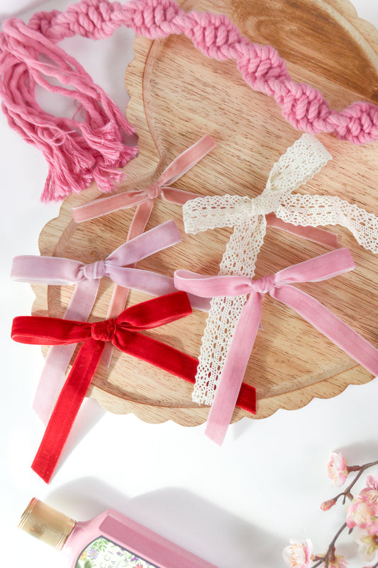 Valentine Hair Bows