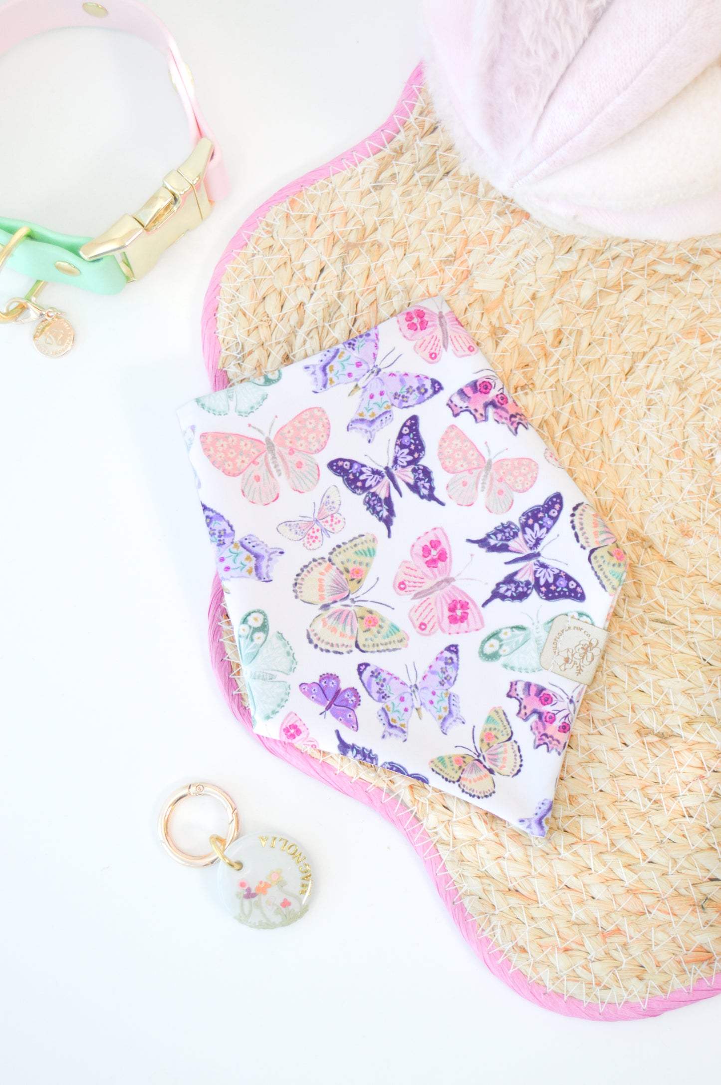 Butterfly/Floral Stripe