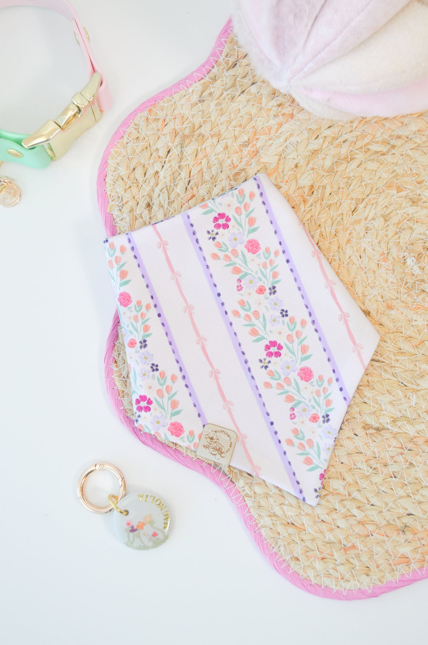 Butterfly/Floral Stripe