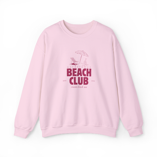 Wildflower Beach Club Crewneck (Pink)