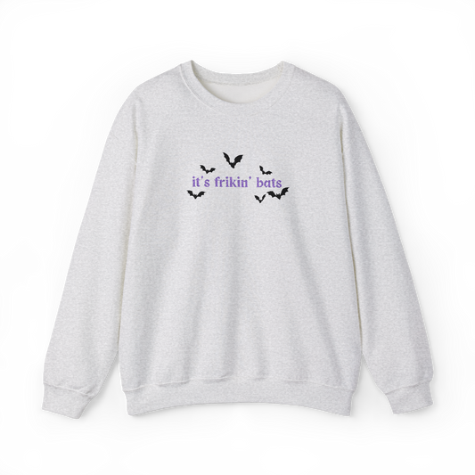 Embroidered | It's Frikin' Bats Crewneck