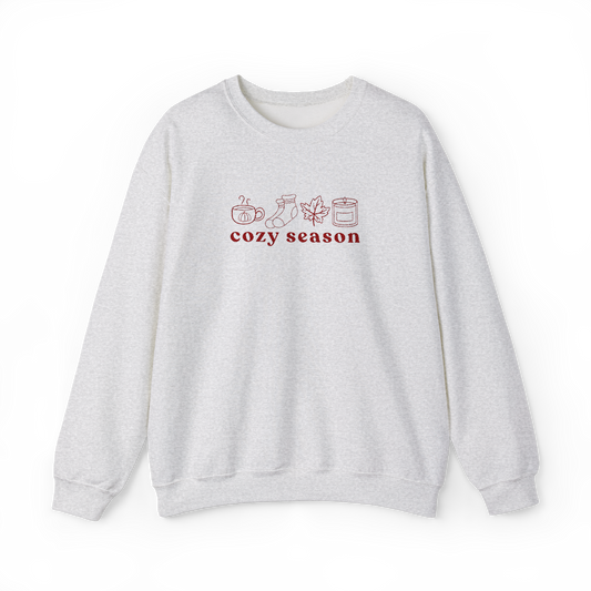 Embroidered | Cozy Season Crewneck