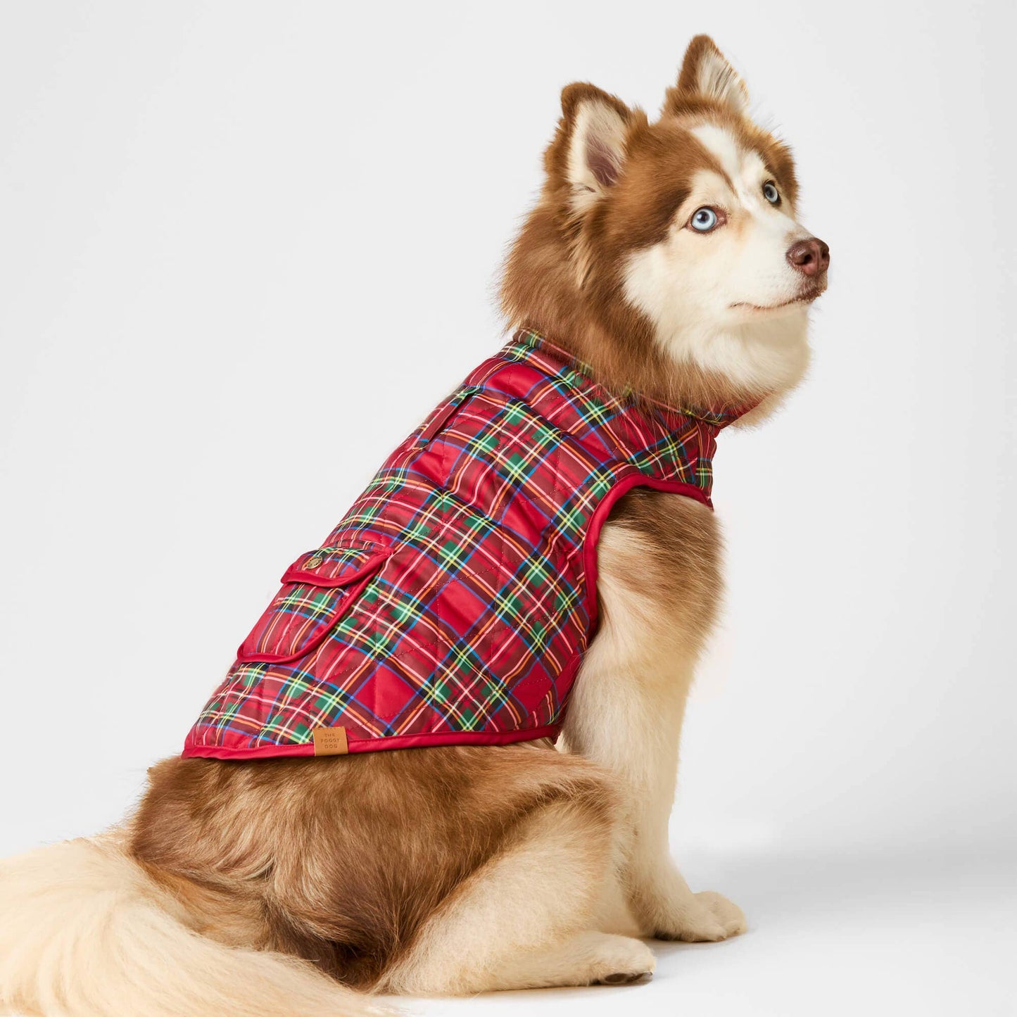 The Foggy Dog | Tartan Reversible Dog Jacket